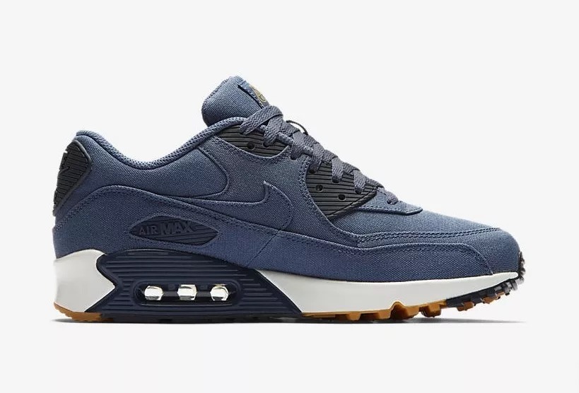 Zapatillas Nike Air Max 90 Linen Twill Binary Blue 2018 Zapatillas Nike Air Max 90 Linen Twill Binary Blue 2018