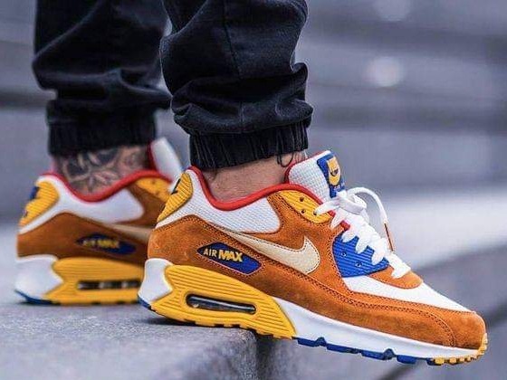 nike air max 90 curry