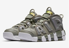 nike uptempo verdes