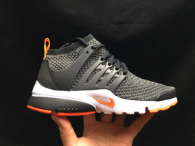 nike air presto flyknit hombre naranja