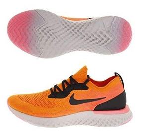 nike epic react flyknit naranja