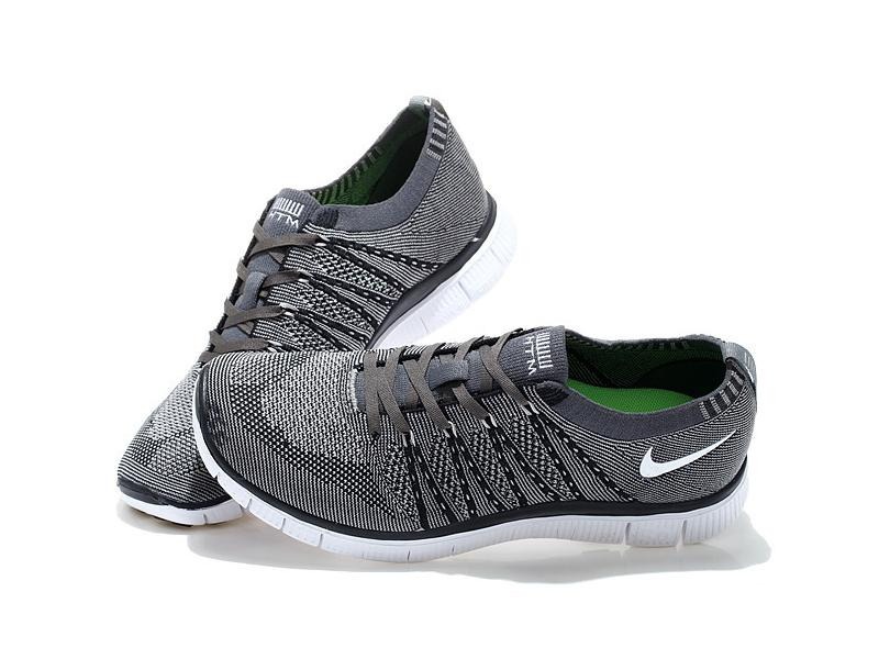 nike free 5.0 flyknit mujer gris