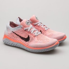 nike free rn flyknit mujer rosas