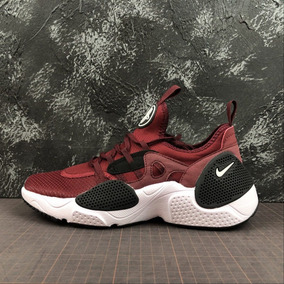 nike huarache nm mujer rojas