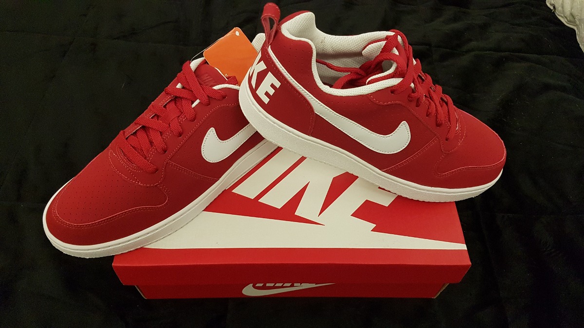 zapatillas nike rojas con caña