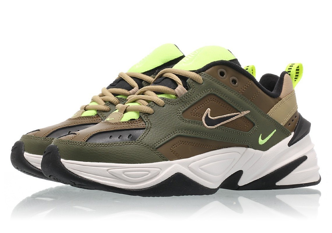 nike m2k tekno verde