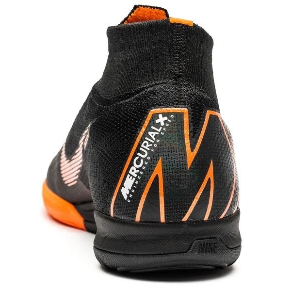 Nike Mercurial Superfly VI 360 Elite FG Botas Negro Naranja