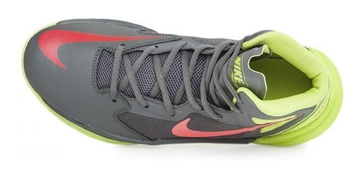 Zapatillas Nike Original Basquet Prime Hype Df 2 Gris verde Zapatillas Nike Original Basquet Prime Hype Df 2 Gris verde