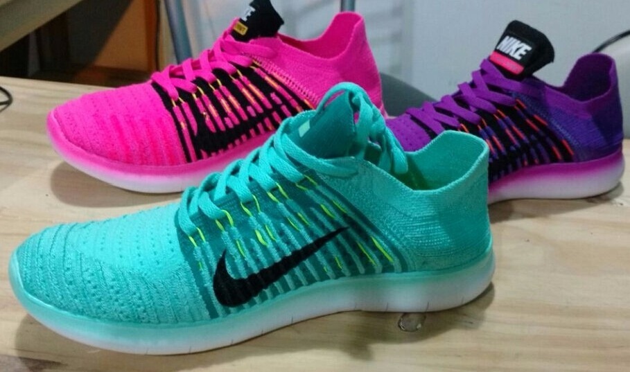 imagenes de zapatillas nike de colores Zapatillas Nike Free Run 5.0 Flyknit Mujer 3 Colores - $ 1.998,95 en ...