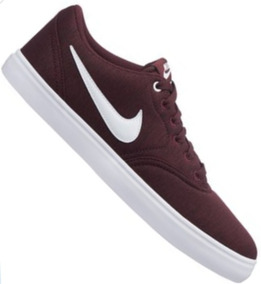 zapatillas nike hombre bordo