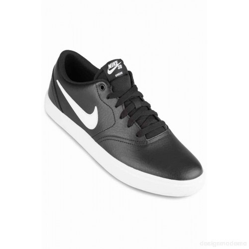 zapatillas nike de cuero negras