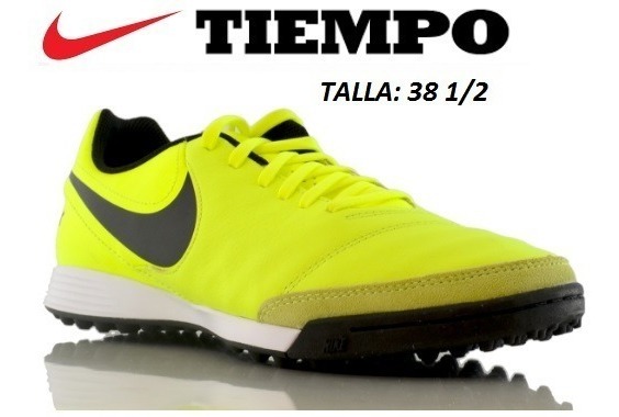 Zapatillas Nike Tiempo Talla 38 1/2 Grass Artificial Nuevas - S/ 390,00 en  Mercado Libre