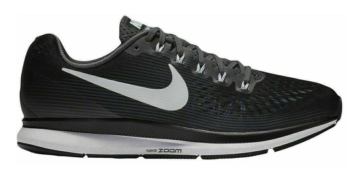Zapatillas Para Correr Nike Air Zoom Pegasus 34 Negras Gr - S/ 589,00 en  Mercado Libre