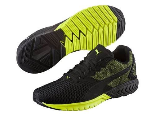 Zapatillas Puma Running Ignite Dual Hombre Negro C/fluo Zapatillas Puma Running Ignite Dual Hombre Negro C/fluo