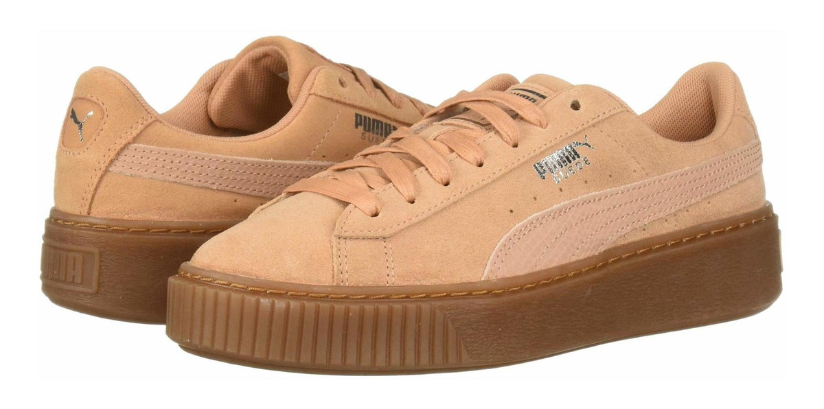 puma suede platform animal