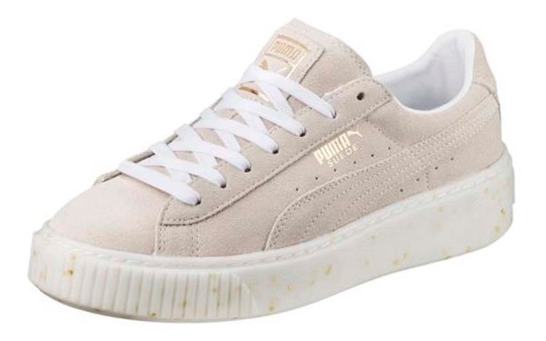 puma suede platform blancas puma suede platform blancas