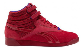 reebok freestyle mujer rojas