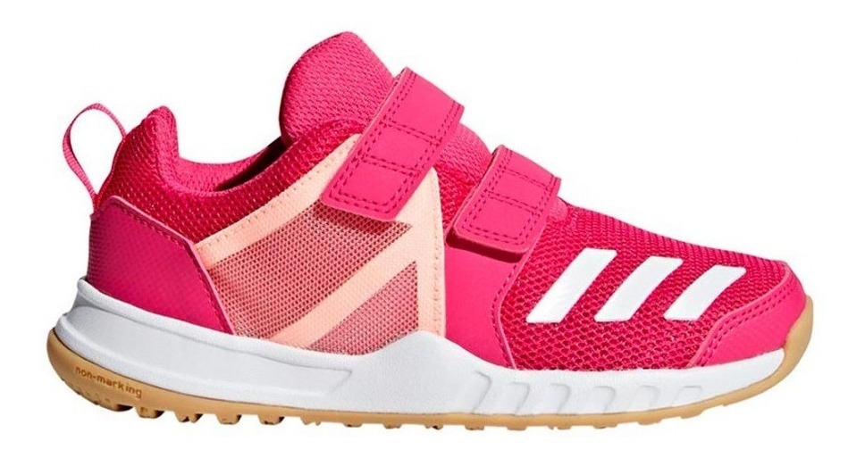 Running Abrojos Con Fucsia adidas Niñas Fortagym Zapatillas 9YEHWID2