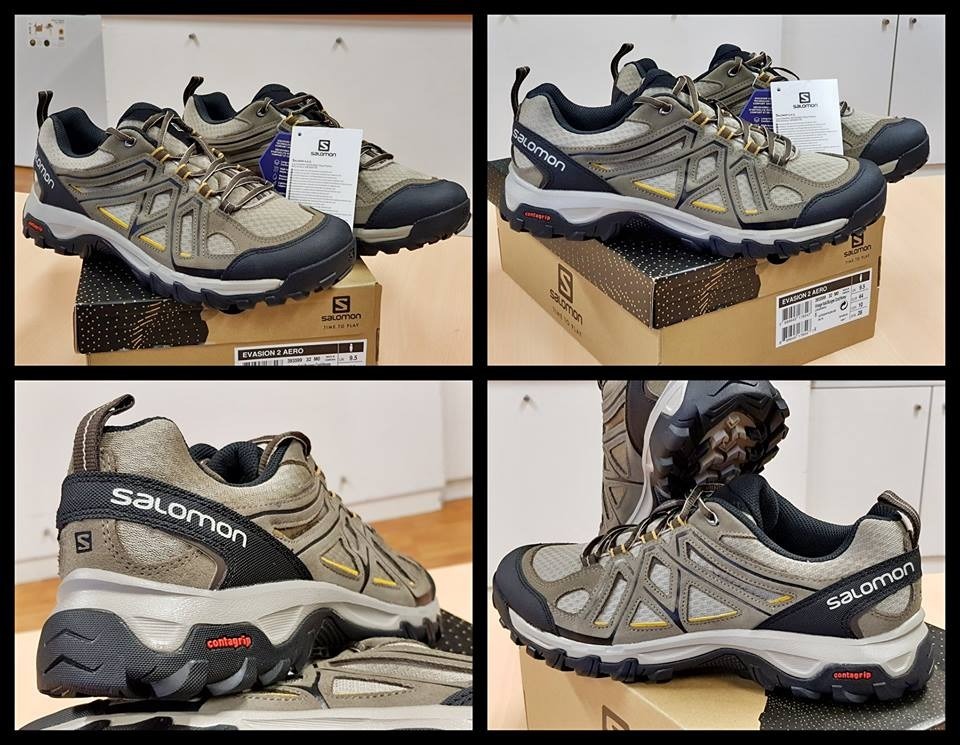 Zapatillas Salomon Evasion 2 Aero, Talla 43, Nuevas