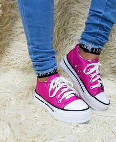 zapatillas all star con brillos