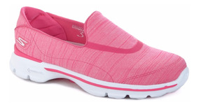 skechers go walk 3 mujer dorados