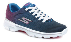 skechers go walk 3 mujer dorados