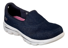 skechers go walk 3 mujer purpura