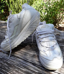 skechers shape ups dorados