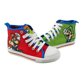 Zapatillas Súper Mario Bross Y Luigi 