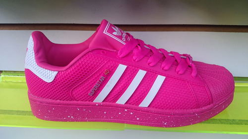 adidas superstar fucsia mujer