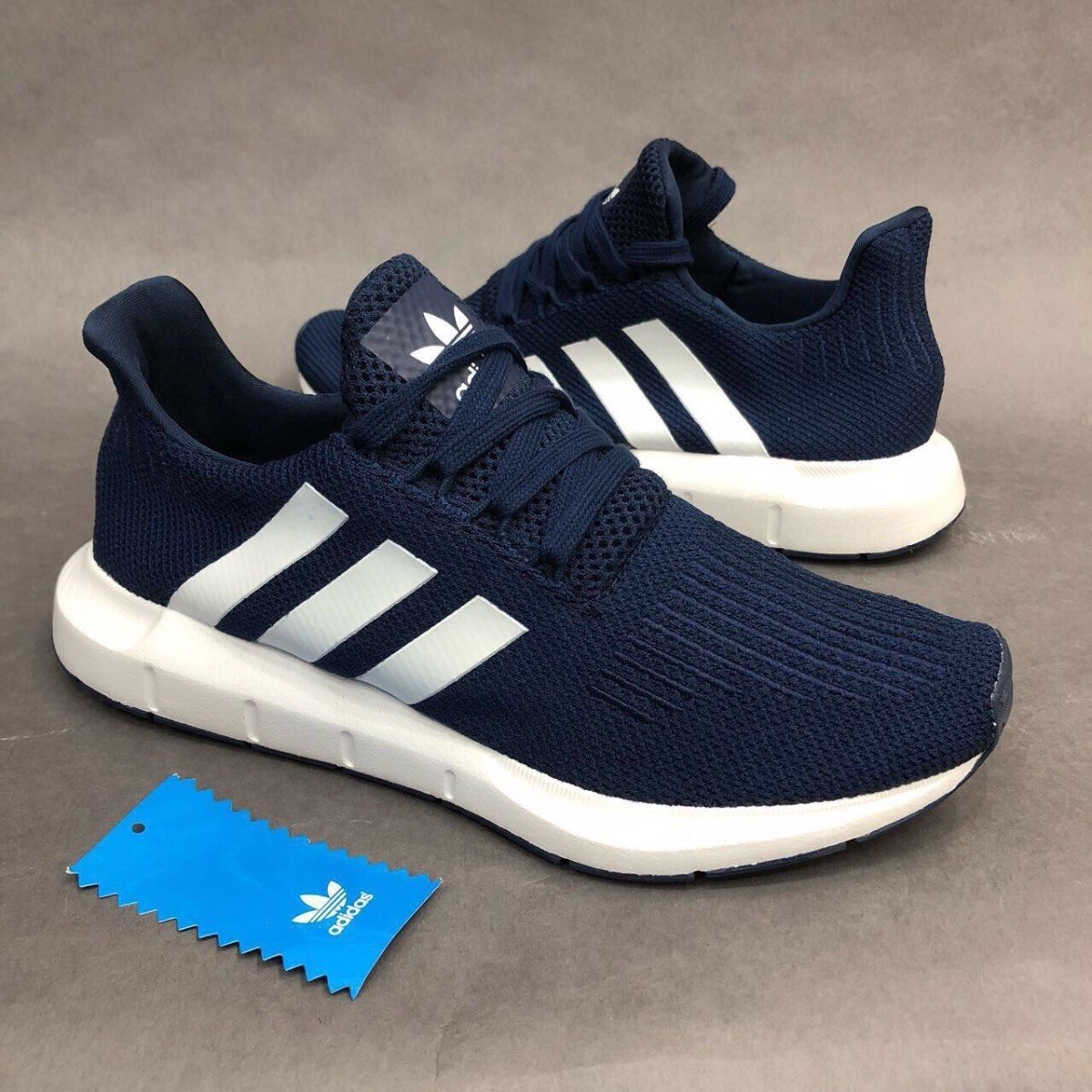 adidas swift run hombre azul