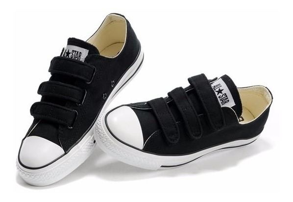 converse velcro hombre