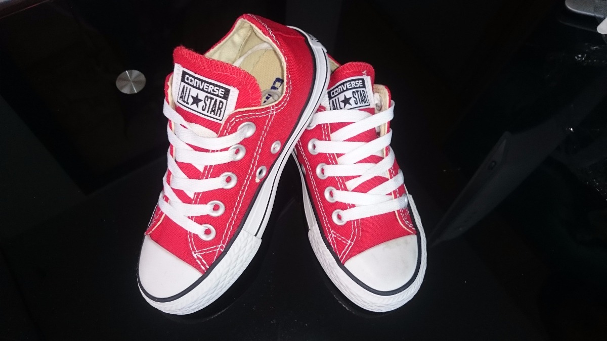 converse rojos para ni?a