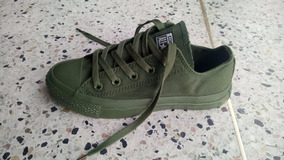 converse hombre verde militar converse hombre verde militar