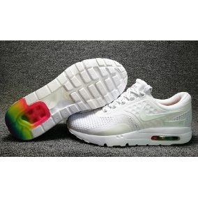 cadabb1bdf tenis nike air max zero mujer new arrivals mujeres nike air max zero blanco rosado d06dc 99eb1