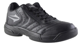zapatillas topper de cuero