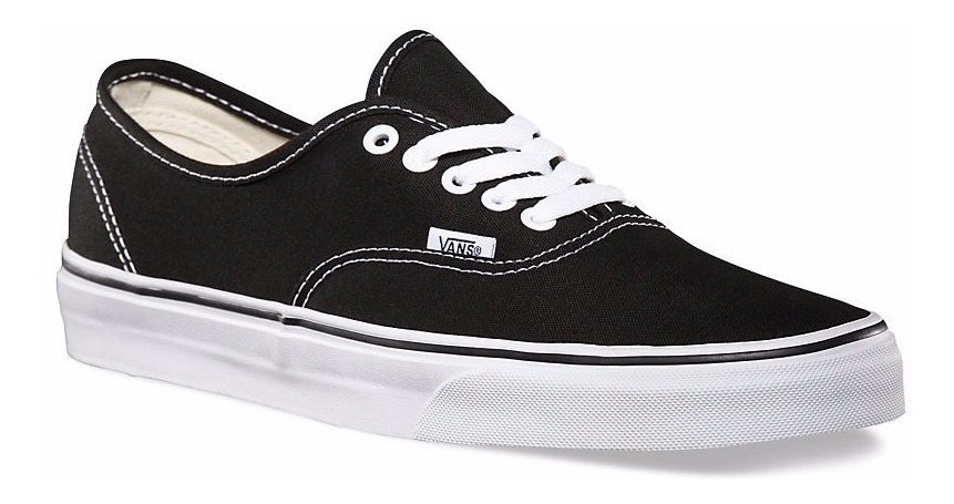 vans negras authentic