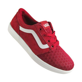 zapatillas vans rojas