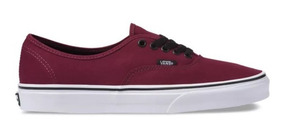 vans platform bordo