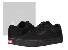 bolsones vans hombre negro