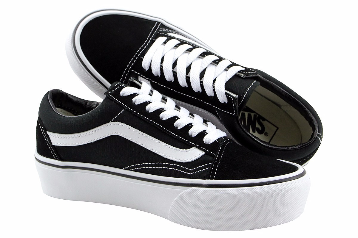 vans old skool plataforma burdeos