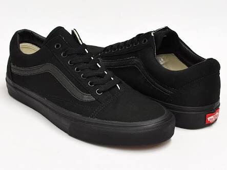 vans old skool black black vans old skool black black