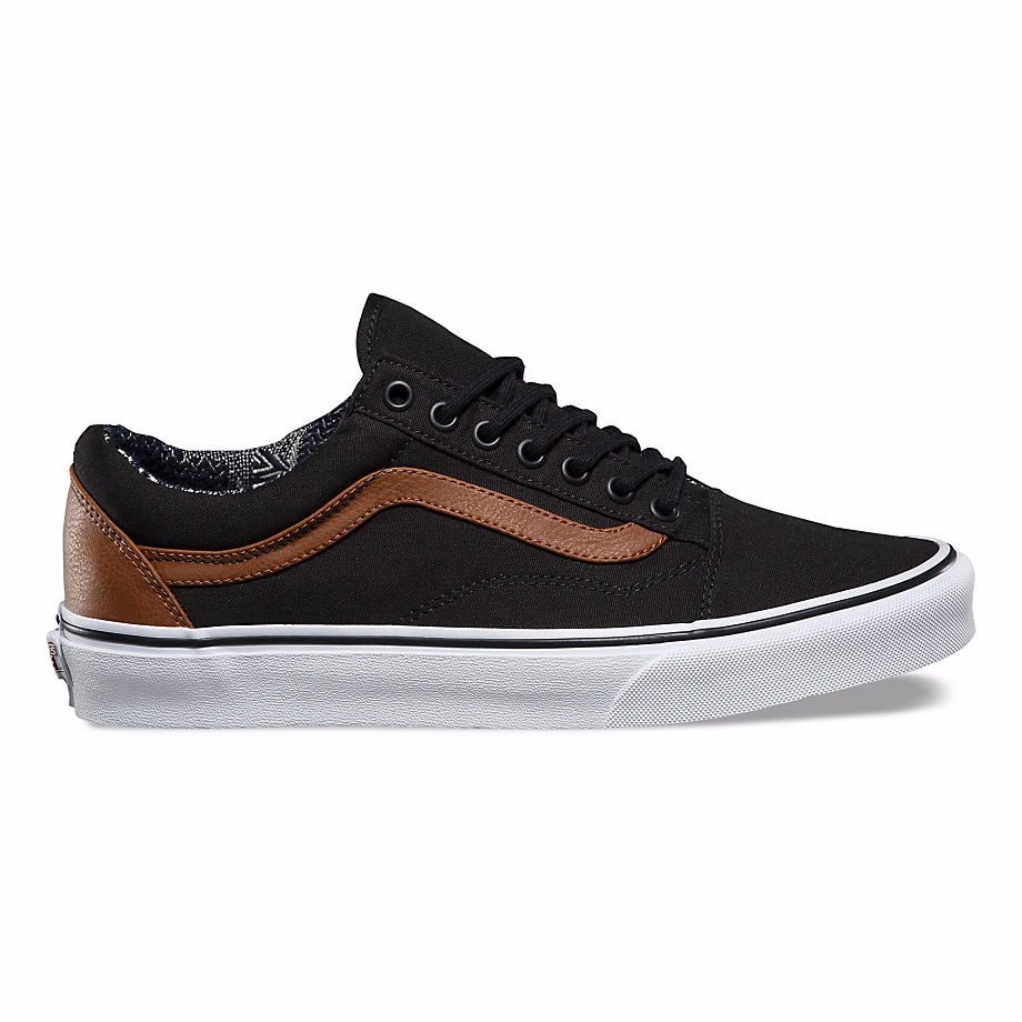 vans old skool negras y marrones