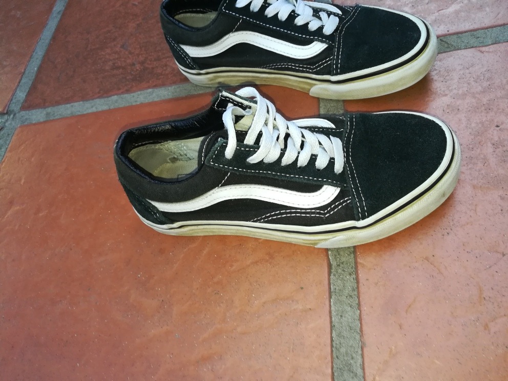 vans old skool negras 36 vans old skool negras 36