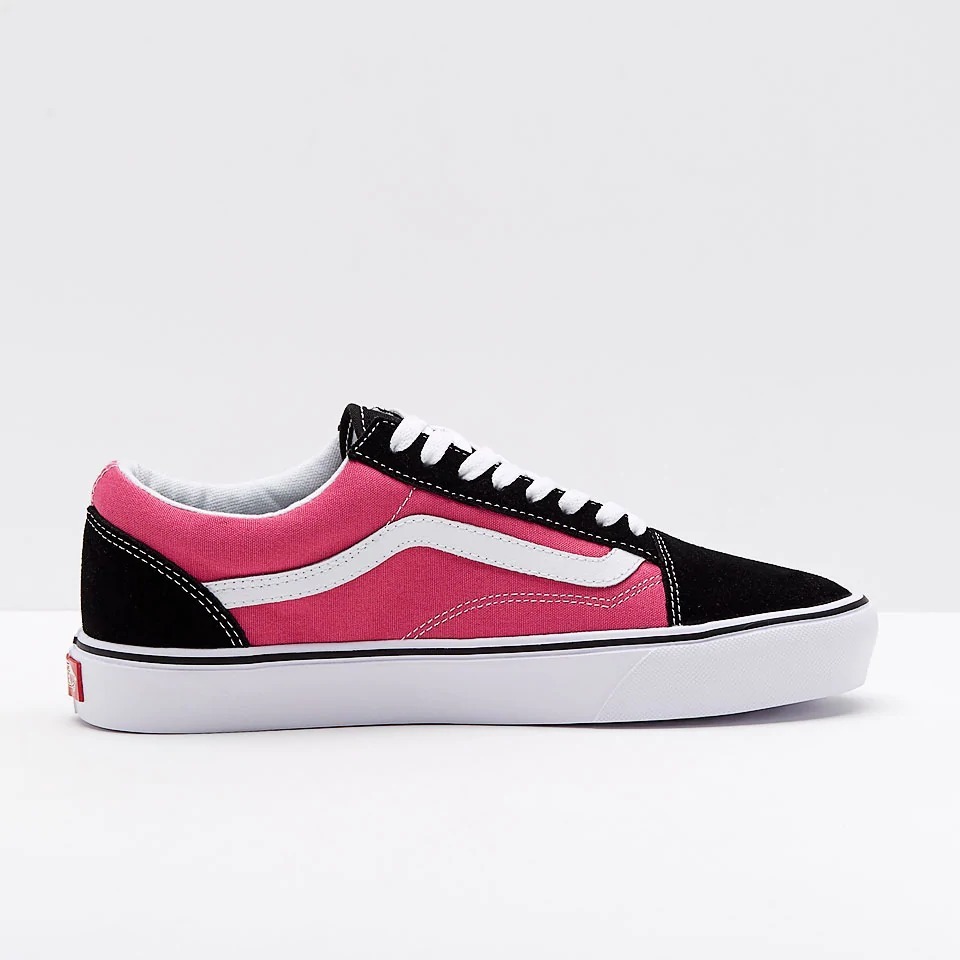 Humano Regenerador brecha vans rosas con negro - jartec.es