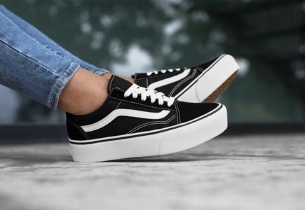 vans clasicas plataforma