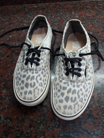 zapatillas vans animal print mujer