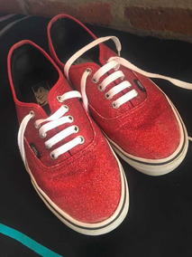 zapatillas vans rojas