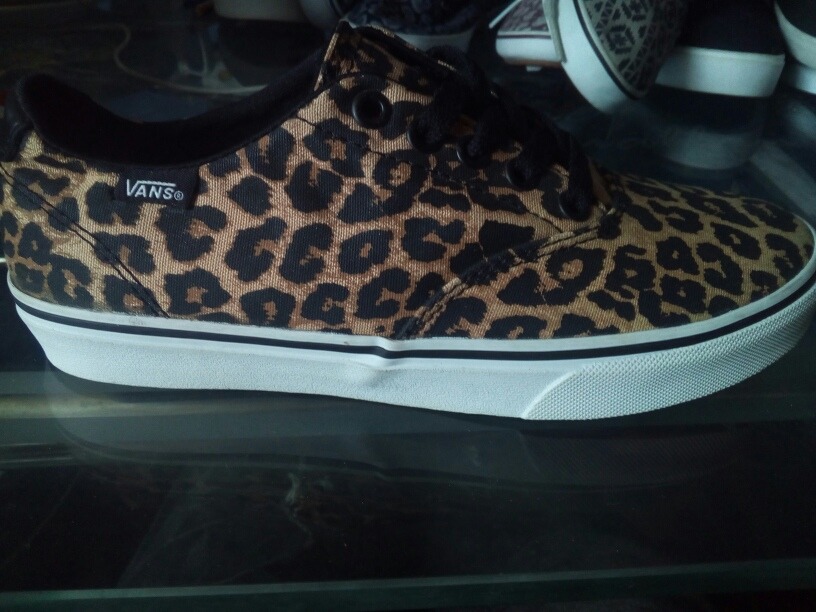 zapatillas vans animal print mujer