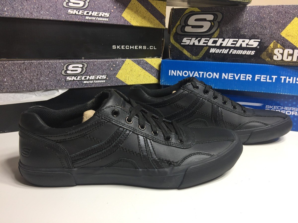 zapatos de colegio skechers hombre